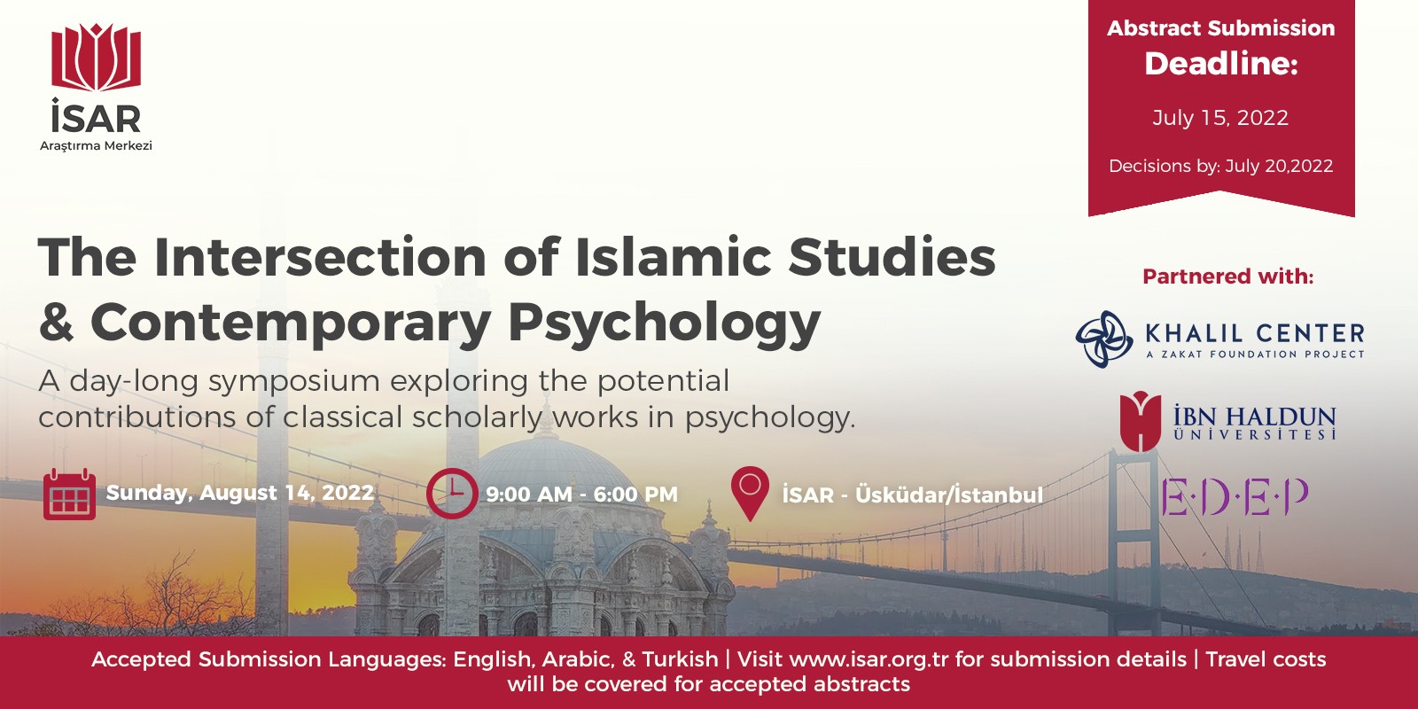 A Symposıum on the Intersectıon of Islamıc Studıes and Contemporary Psychology